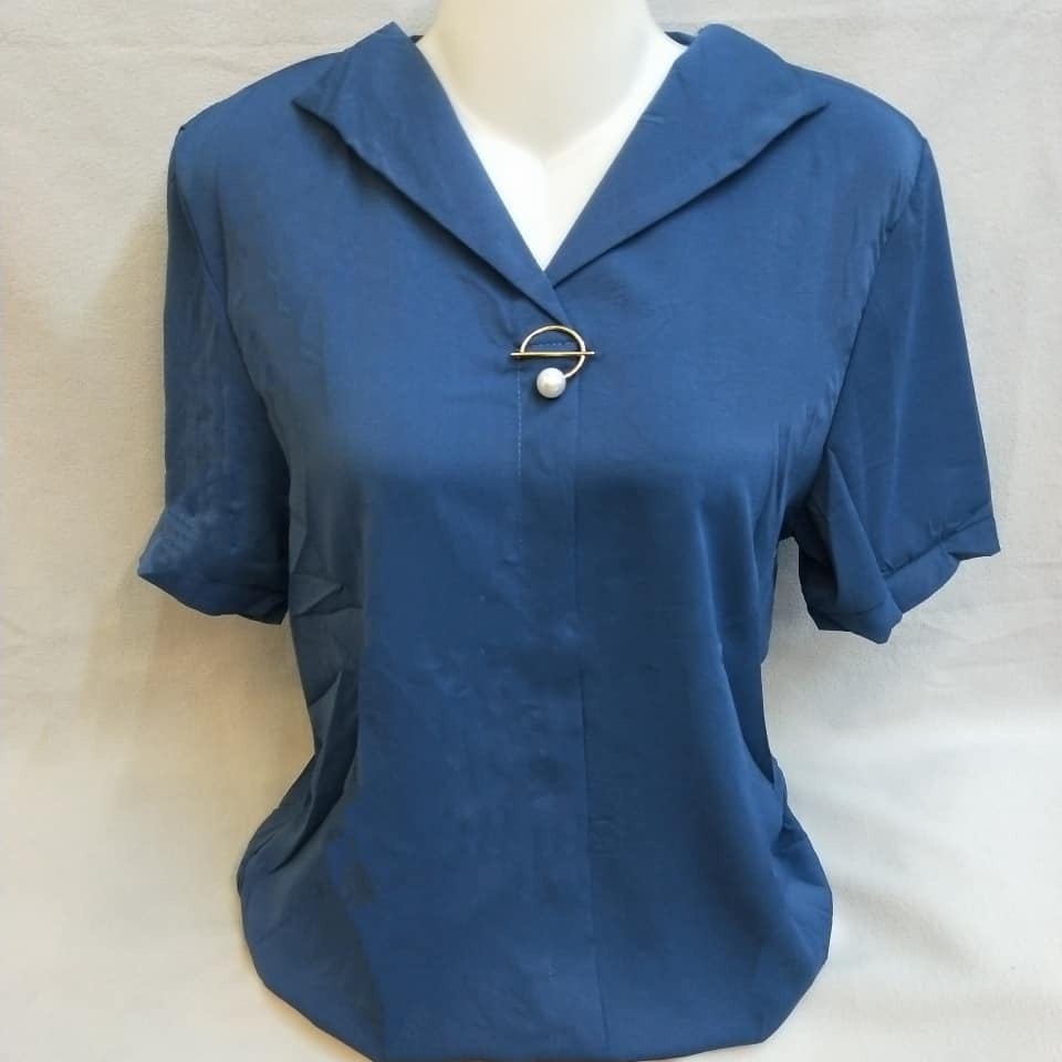 Women's Casual V neck Blouse | Shopee Philippines