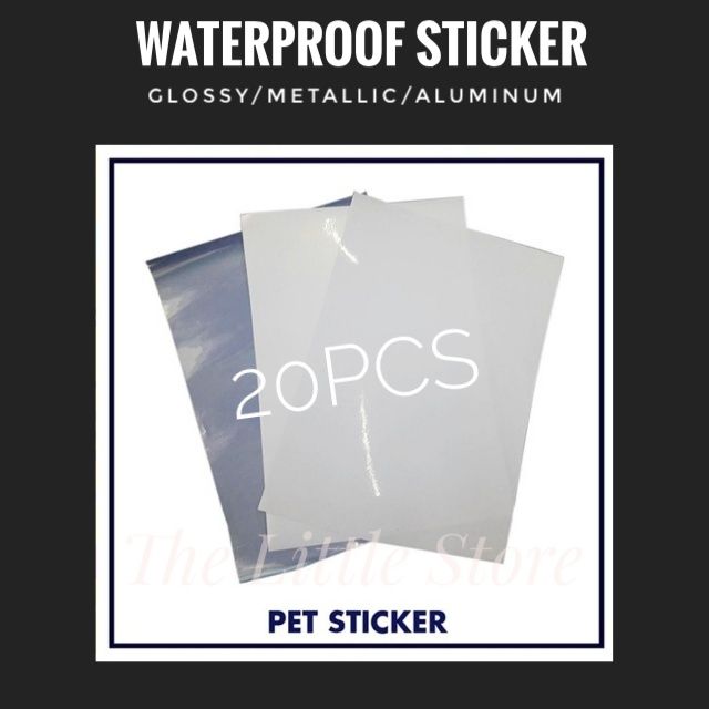 waterproof sticker paper with video a4 size 20pcs shopee philippines