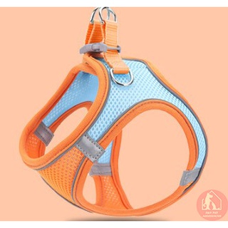 Pet Harness Dog Leash Vest Chest Harness Adjustable Nylon Breathable Reflective Outdoor Walking COD