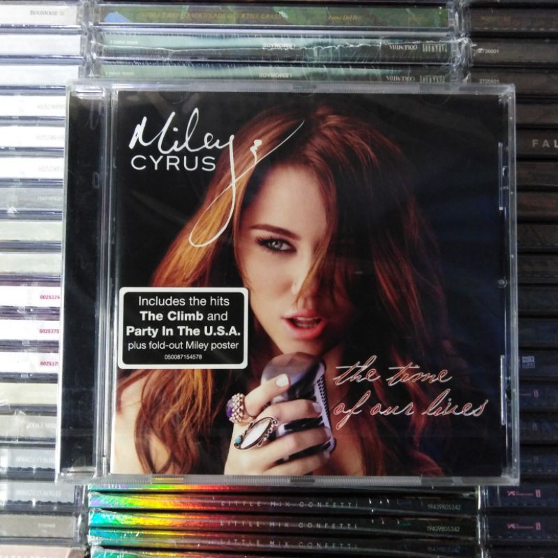 Sealed Miley Cyrus The Time Of Our Lives Cd Imported Shopee Philippines