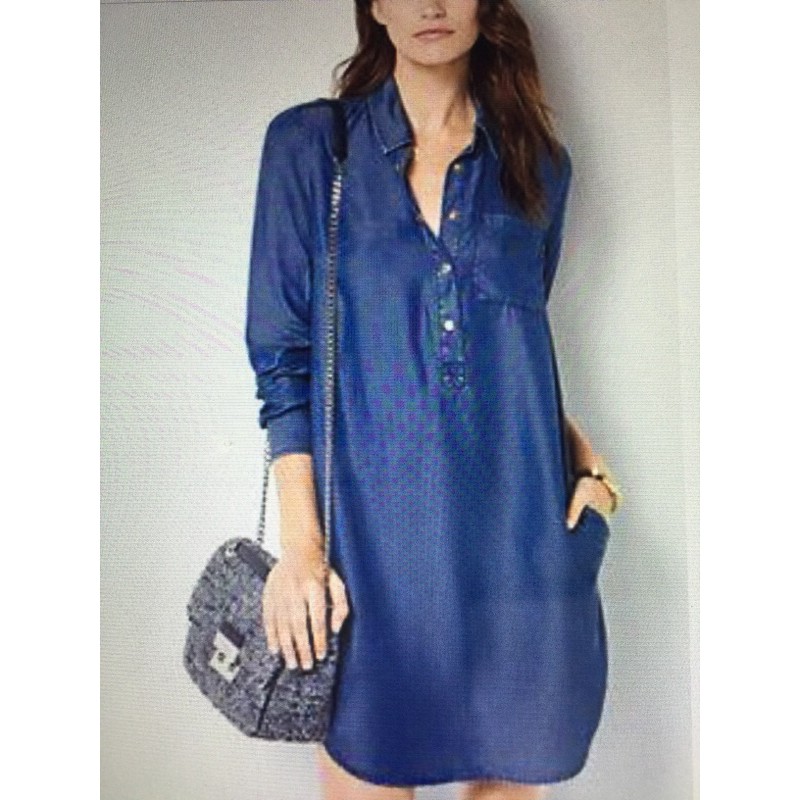 Original Michael Kors USA Denim Dress S | Shopee Philippines