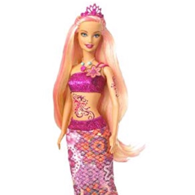 barbie in a mermaid tale doll