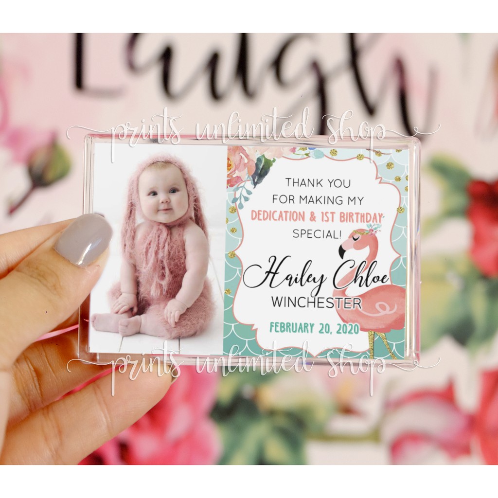 [COD] BABY Ref Acrylic Christening Birthday Baptism Souvenir