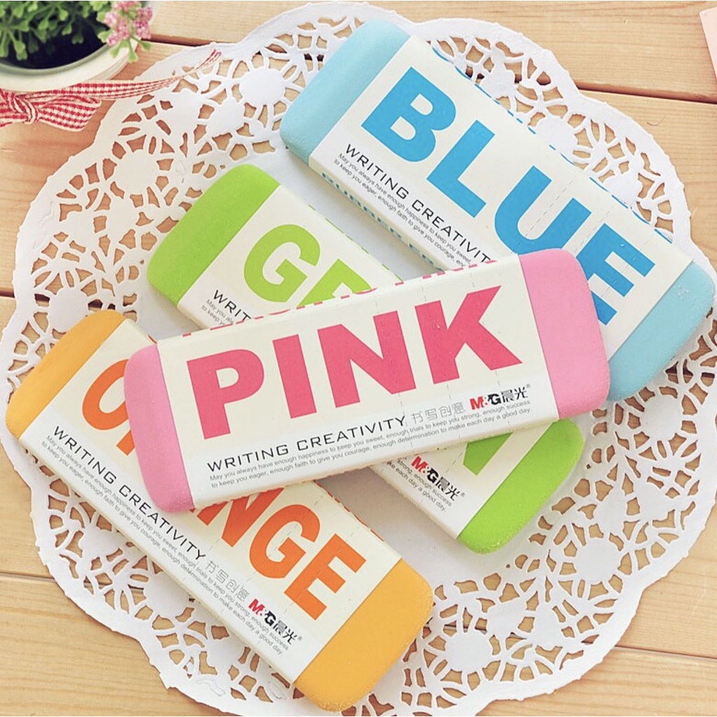 COD big Candy Color Eraser School Supplies Pencil Erase Office Supplies