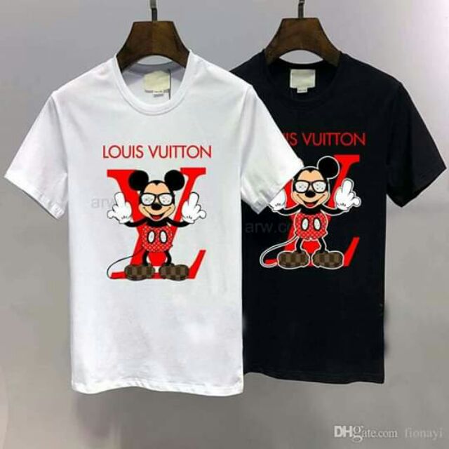 louis vuitton t shirt mickey mouse