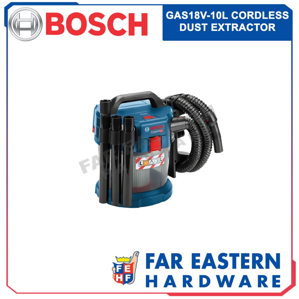 BOSCH GAS 18V10L Cordless Dust Extractor Vacuum (Baretool) RBPT18