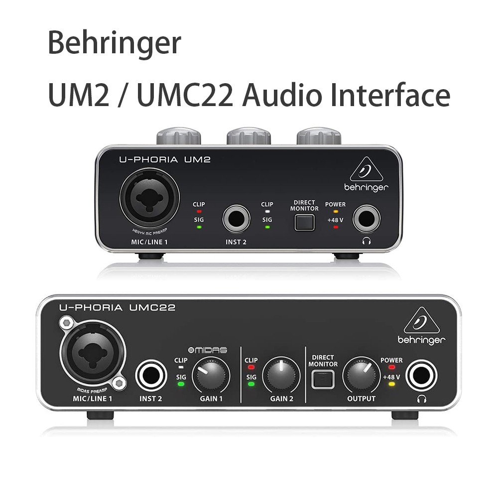 Внешняя звуковая карта behringer u phoria