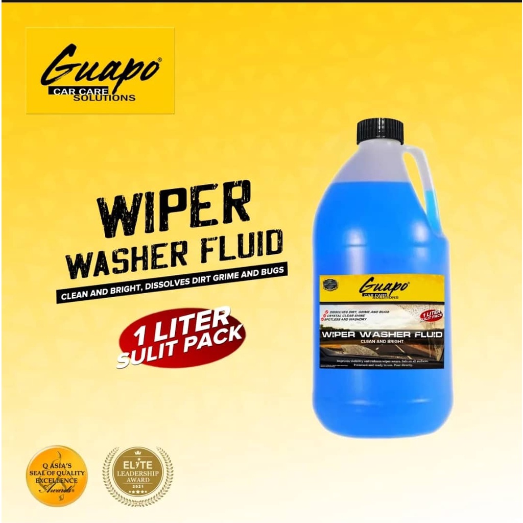 Guapo Car Care Wiper Washer Fluid 1 Liter Shopee Philippines