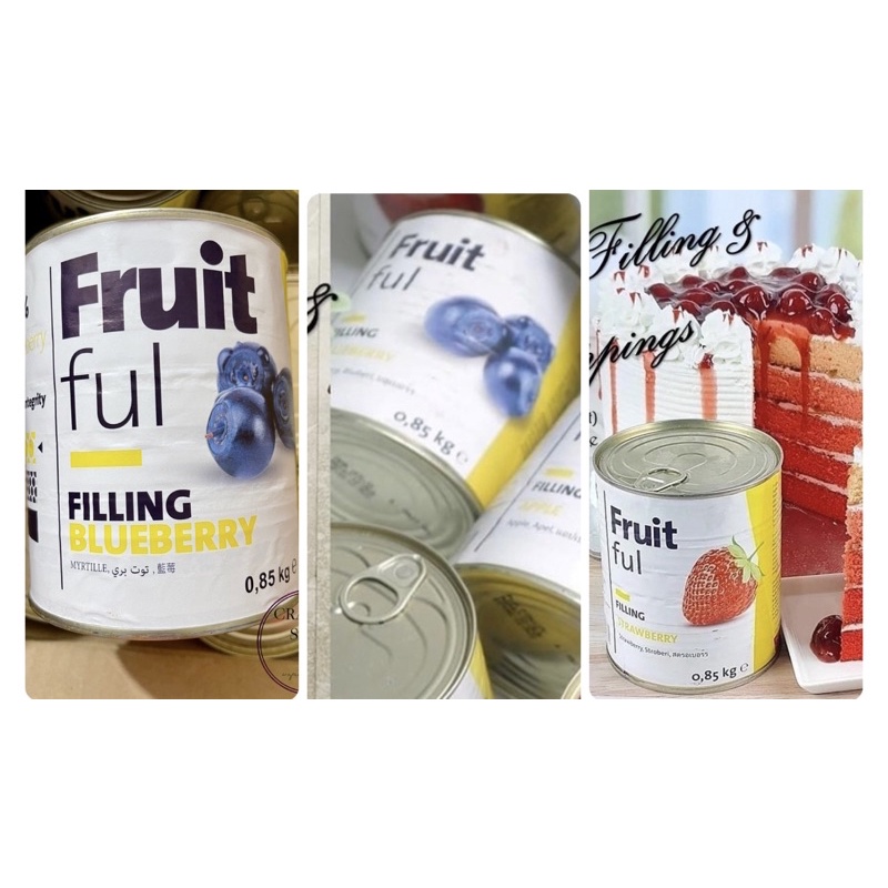 FRUITFUL 50 BLUEBERRY FILLING 850G/Expiration Date JANUARY 2024