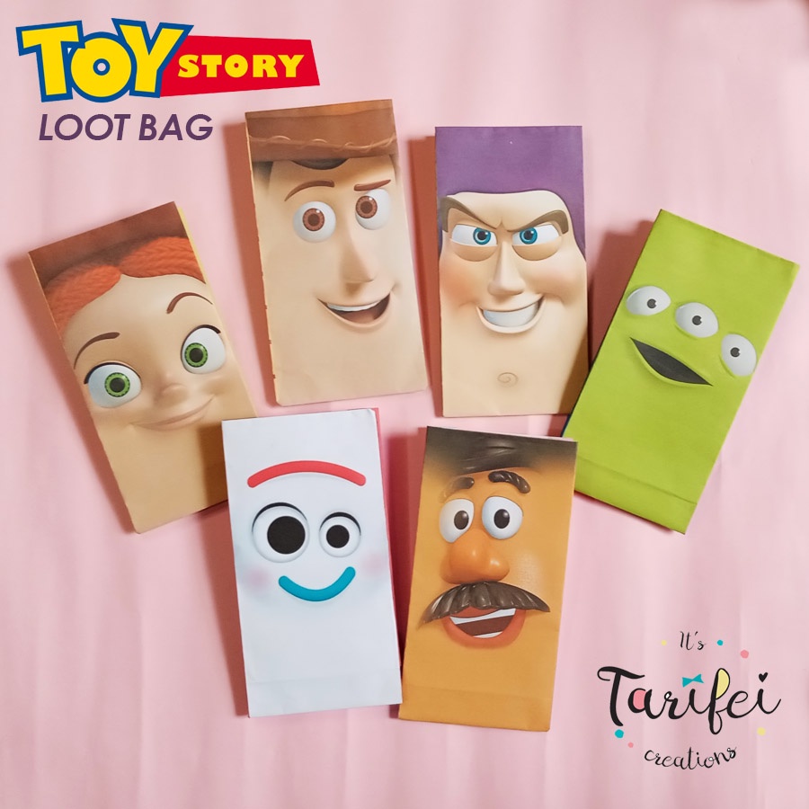 Toy Story Characters Loot Bag Shopee Philippines