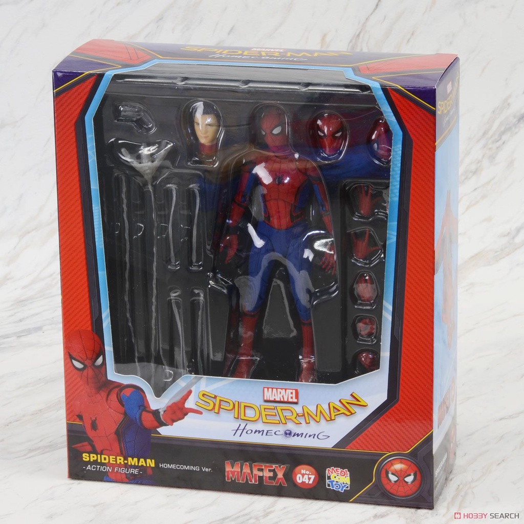 (IN STOCK)AUTHENTIC Mafex 047 Homecoming Spider-Man | Shopee Philippines