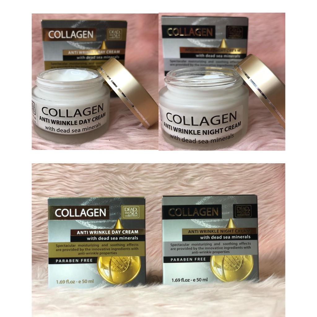 dead sea collection collagen night cream