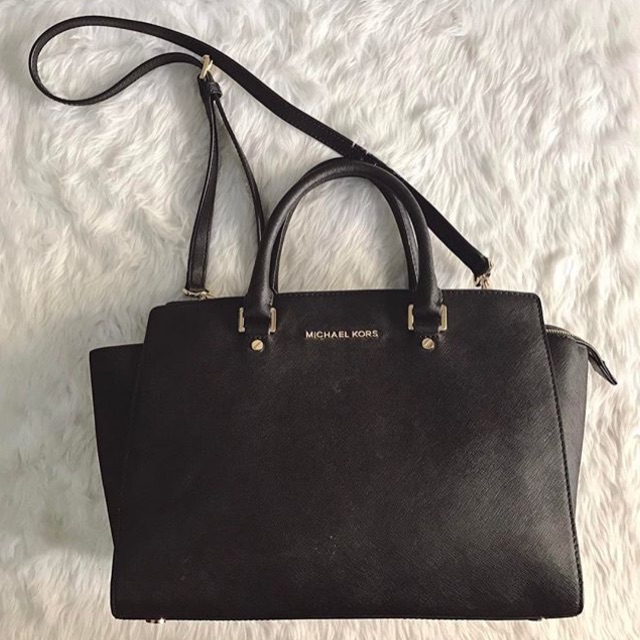 michael kors selma black