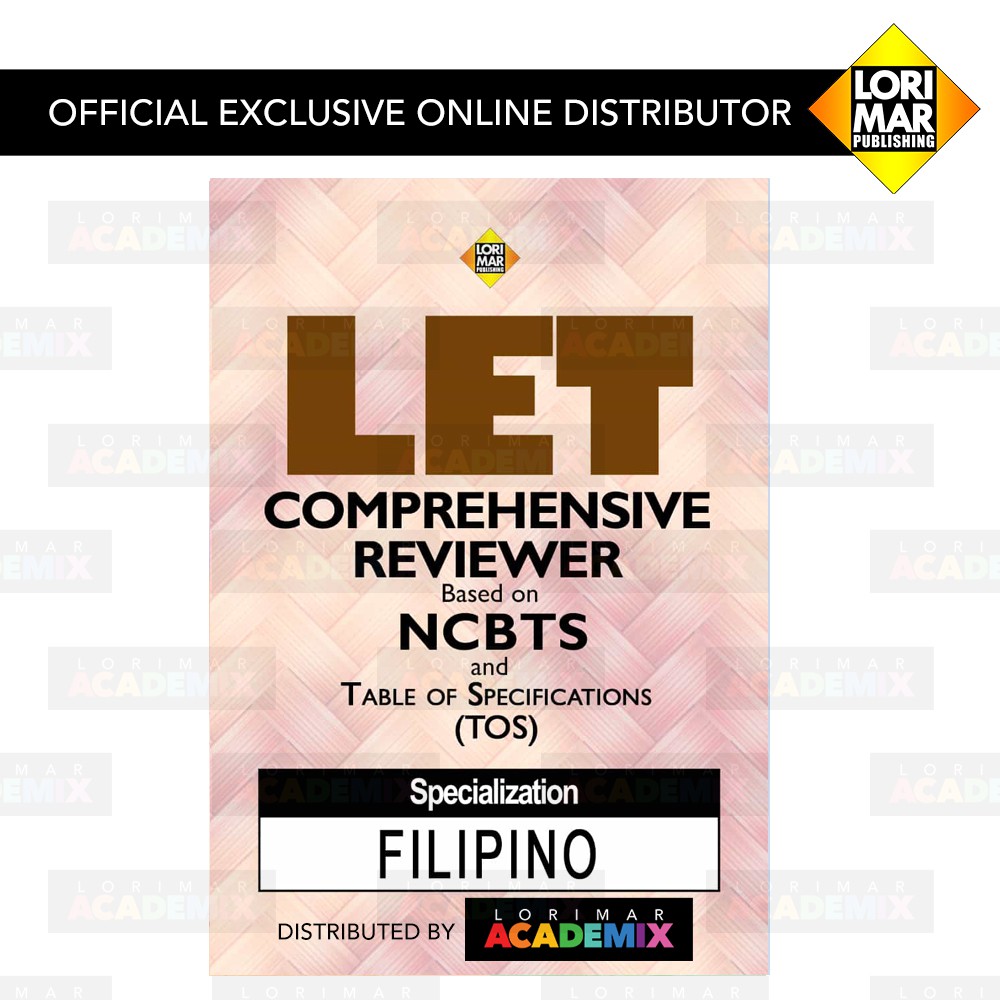 Featured image of LET COMPREHENSIVE REVIEWER, specialization FILIPINO