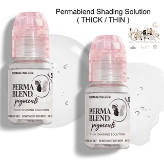 Permablend THIN/THICK Shading Solution 15ml. Dilluent for pigment. 100% Authentic Permablend Product