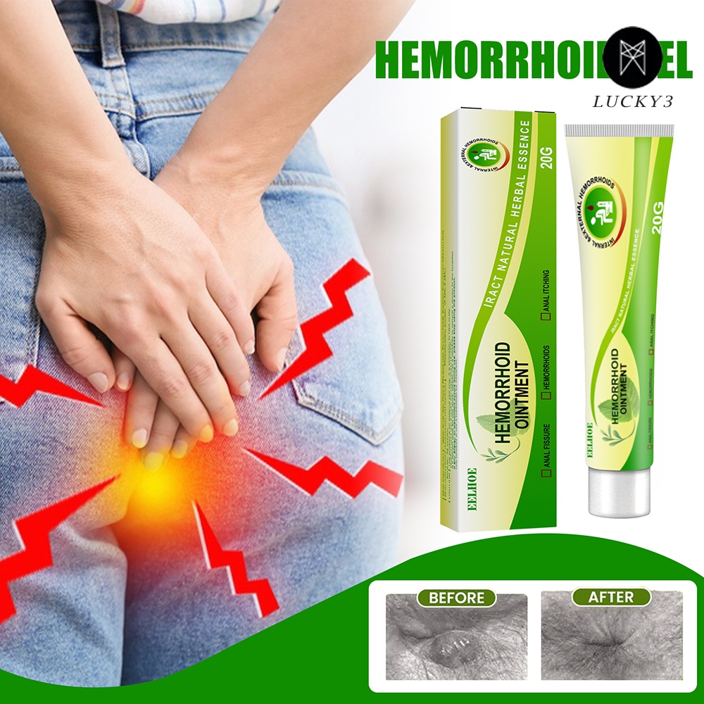 Hemorrhoids Ointment Sterilize Cream Cold Compress Gel Piles Pain