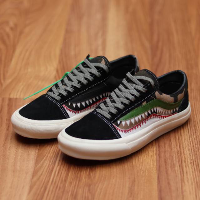 vans x bape shoes