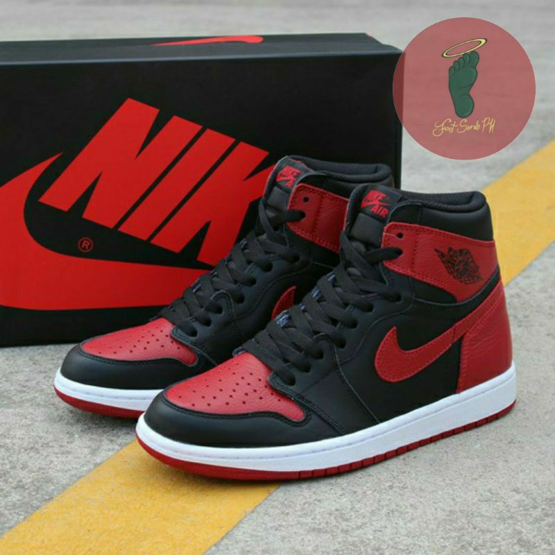 新品未使用正規品 AIR JORDAN 1 RETRO HIGH OG BRED BANNED
