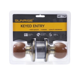 Sunrise stainless door knob. s/s 587,s/s588 door knob Lock set #5