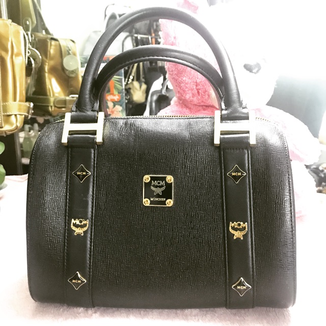 Mcm doctors bag black sale