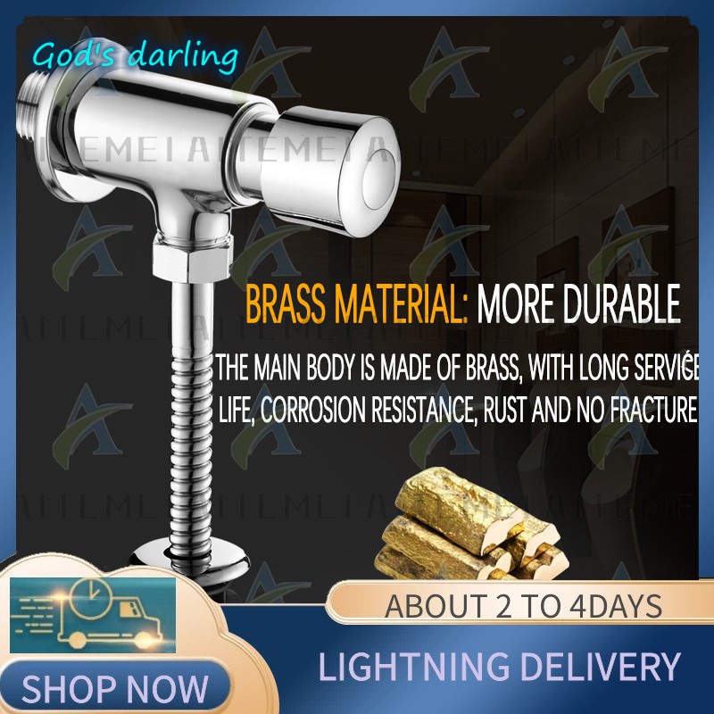 TOILET BRASS PUSH BUTTON URINAL FLUSH VALVE Shopee Philippines
