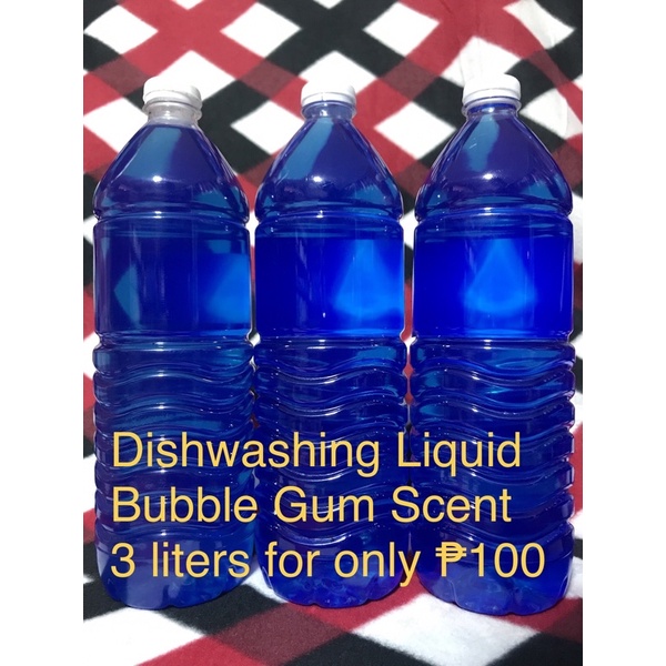 Dishwashing Liquid Bubble Gum Scent Shopee Philippines
