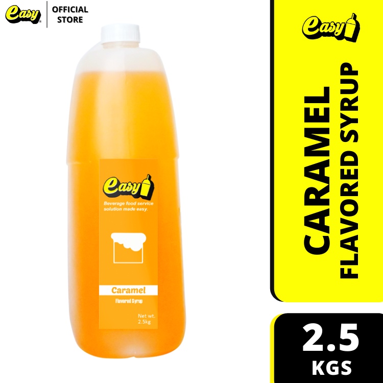 EASY BRAND Caramel Syrup 2.5kg Shopee Philippines