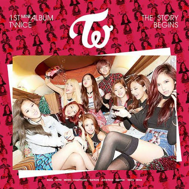 Twice The Story Begins Debut Album W Poster Option Preorder Shopee Philippines