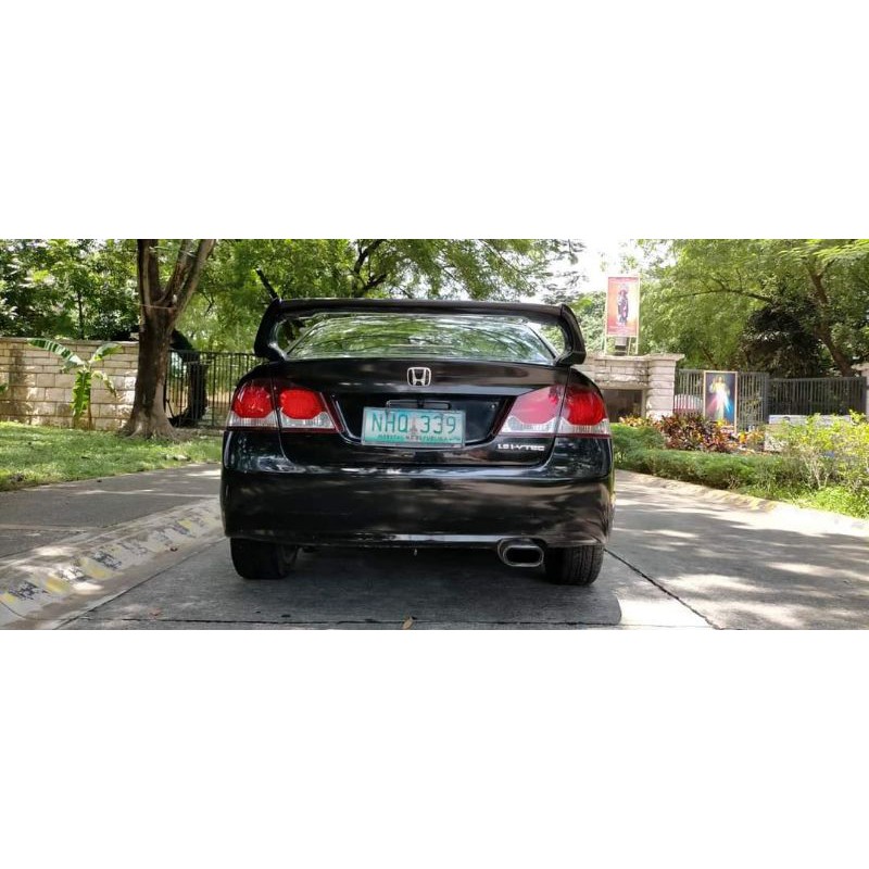 Honda Civic Fd 06 11 Mugen Rr Spoiler With Free Ducktail Shopee Philippines