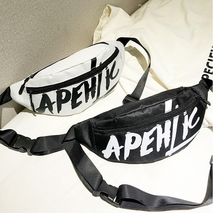 Apehlic Print Korean Bag Fashion 2-way Crossbody Bag / Fanny Pack ...