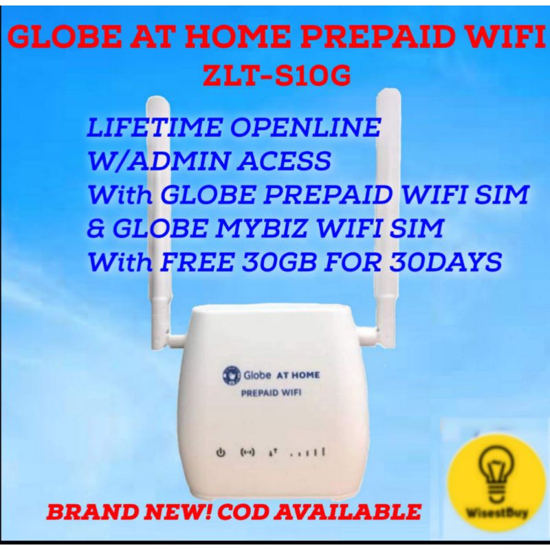 { COD } GLOBE PREPAID WIFI MODEM OR GLOBE MY BUSINESS PREPAID