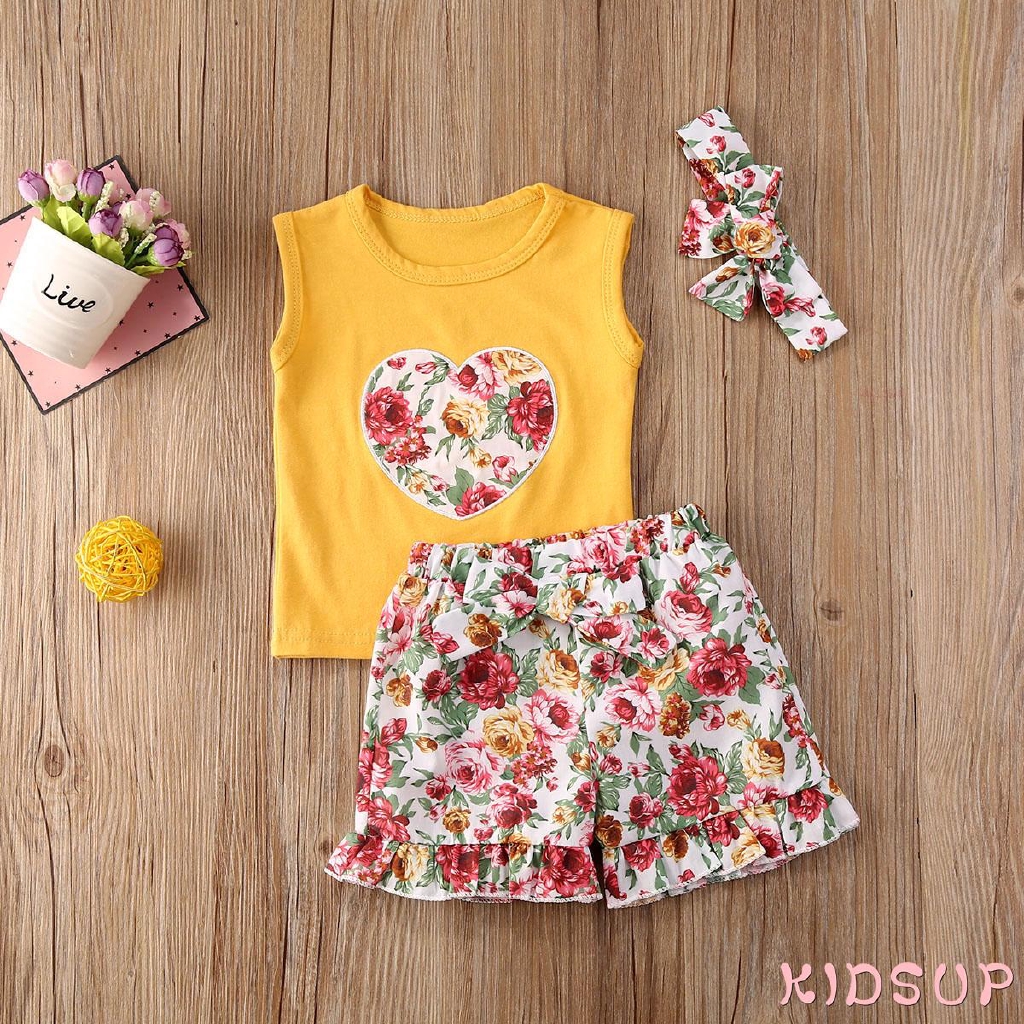 baby girl high waisted shorts