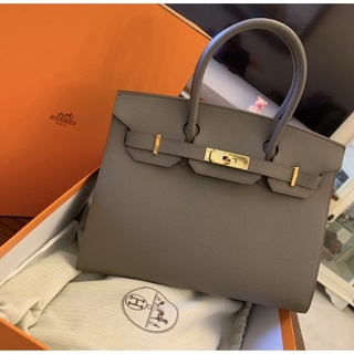 HÉRMÈS 25 CM & 30CM Plain BIRKIN handbag with sling COD | Shopee ...