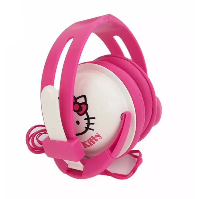 AY4 Hello kitty headphone whitepink color(zone) Shopee Philippines
