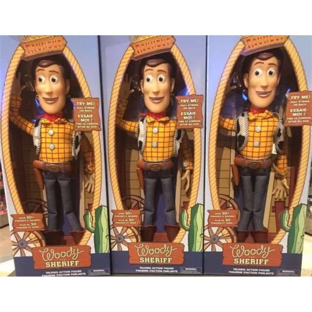 Toy Story Electronic Talking Woody 30 Phrases Sounds Buzz And Jessie Toys Shopee Philippines