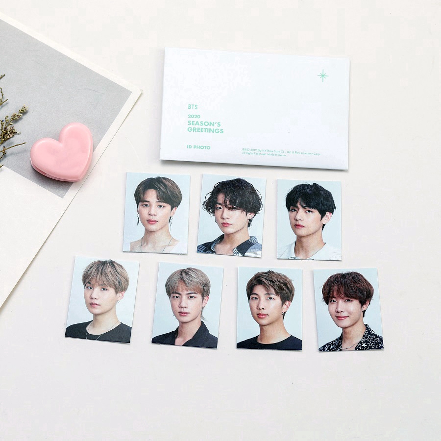 Kpop Bangtan Boys Season S Greeting Jk Suga V Id Photo Cards7 Photos Shopee Philippines