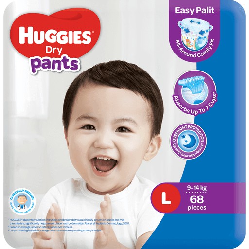 huggies dry