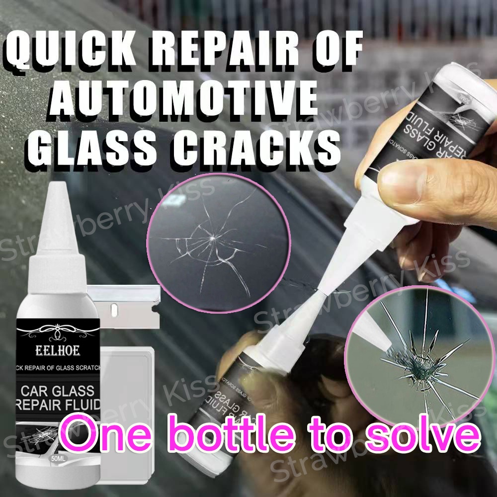 EELHOE glass repair kit cracked liquid windshield/glass glue crack repair glue for car original
