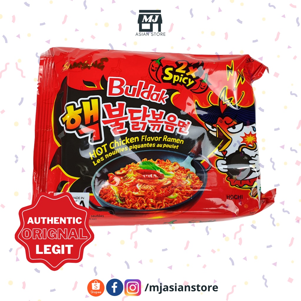 Nuclear Buldak Bokkeummyeon Noodles (SHU 10,000) Shopee Philippines