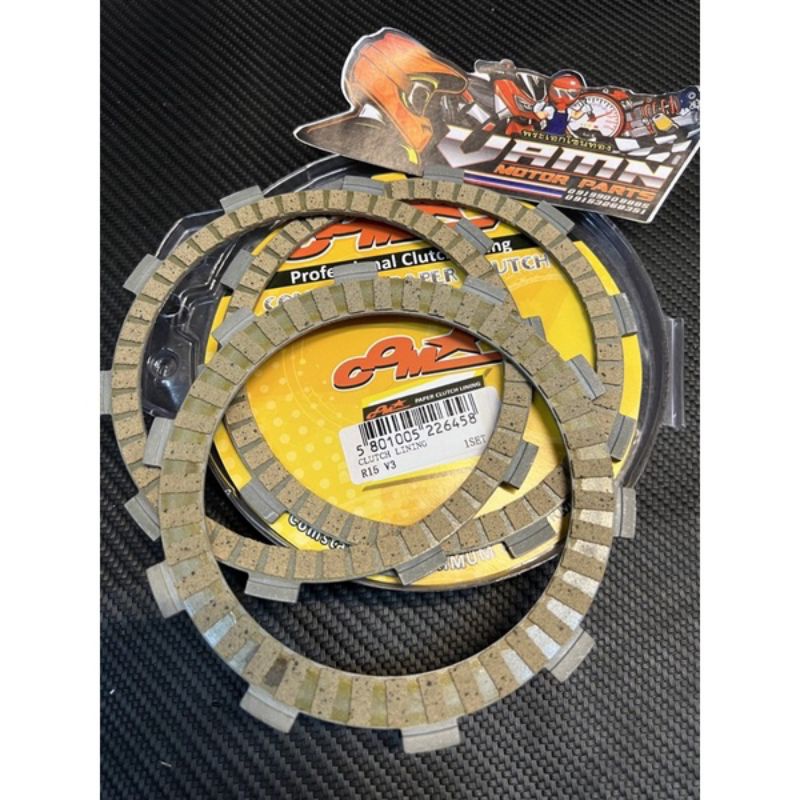 Clutch Lining Plates R15 V3 / XSR155 / MT15 3pcs/set COMSTAR Shopee