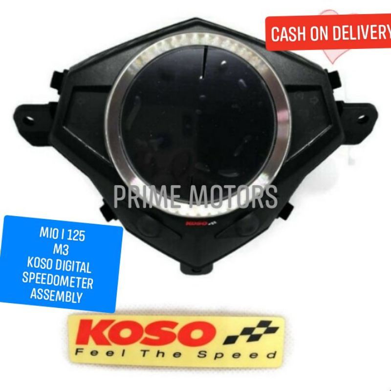 MIOi125/M3/MIO125 KOSO SPEEDOMETER DIGITAL Shopee Philippines