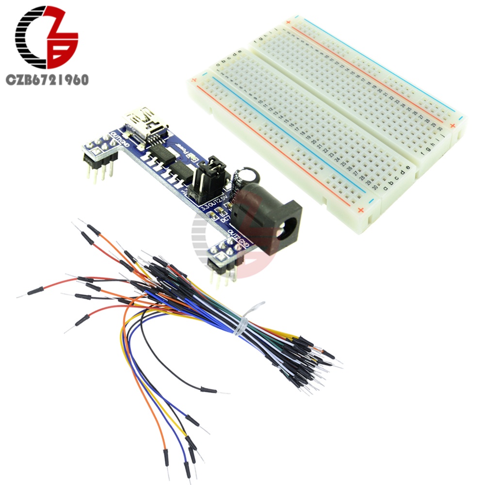 DIY KIT Protoboard Prototype Breadboard Solderless MB102 Power Supply