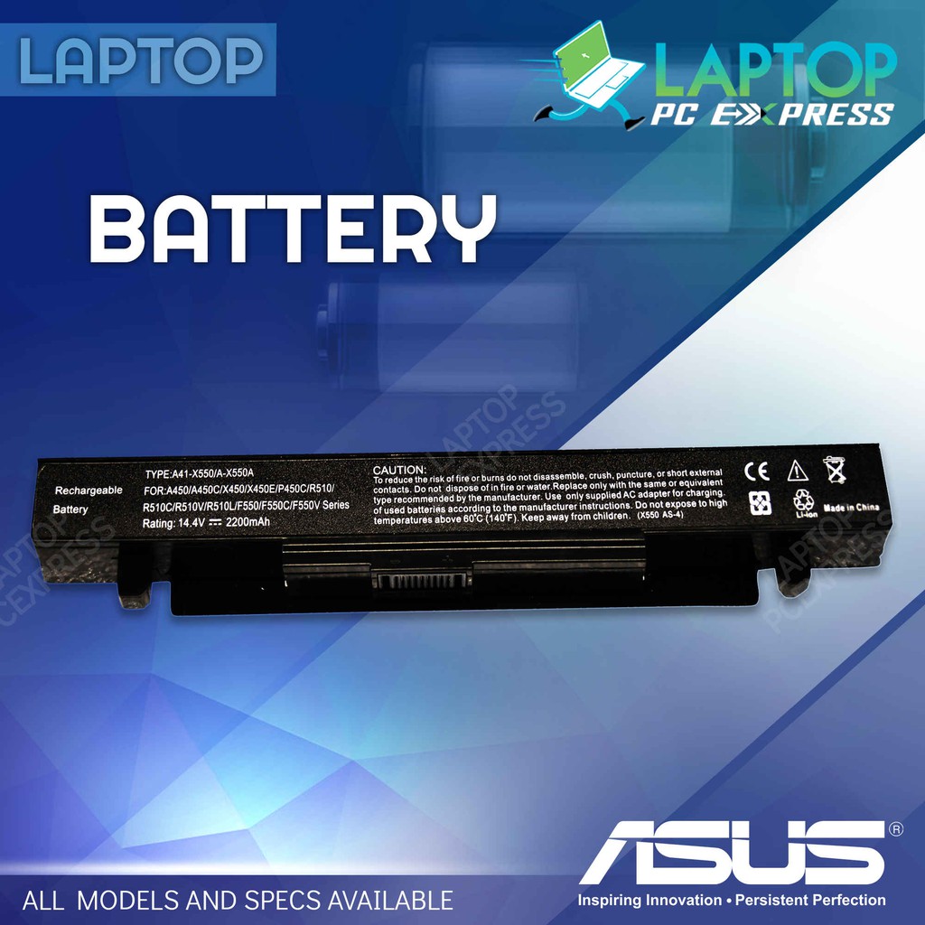 Asus Laptop Battery K550LA K550LB K550LC K550V K550VB K550VC | Shopee ...