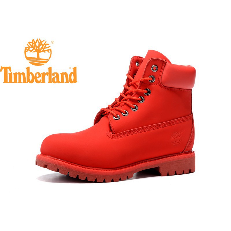 blue red and yellow timberland boots