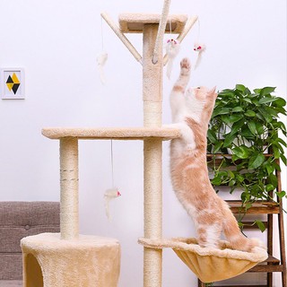 [On Stock]Pet Cat Tree House tower Luxury Nature Sisal Large Cat Climbing Frame Scratcher cat 2COLOR #5