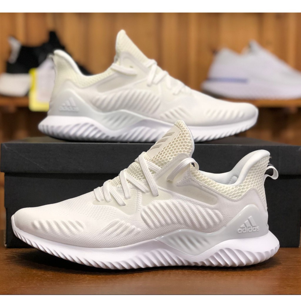 adidas white alphabounce women's