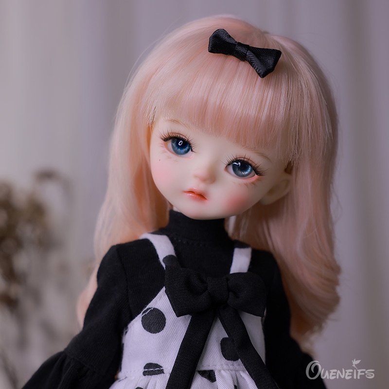 BJD Doll 1/6 Daly With 1/5 Yangyang Body Black And White Classic Color