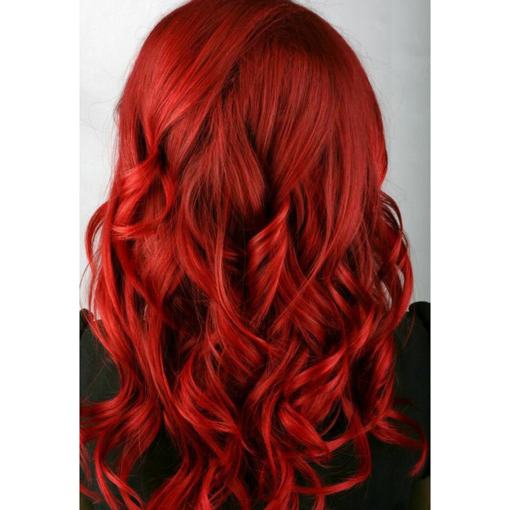 High Bright Red Hair Color | Shopee Philippines