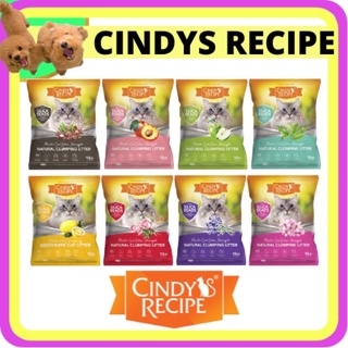 【Philippine cod】 Cindy Recipe Natural Clumping Bentonite Cat Litter Sand 10 LITERS Cindys Cindy's