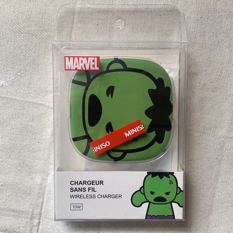 Miniso Wireless Charger (Marvel: Hulk) | Shopee Philippines
